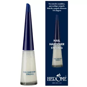 Herome Nail Hardener Strong 10mL Stimulates Growth Long Soft Nails - Picture 1 of 1