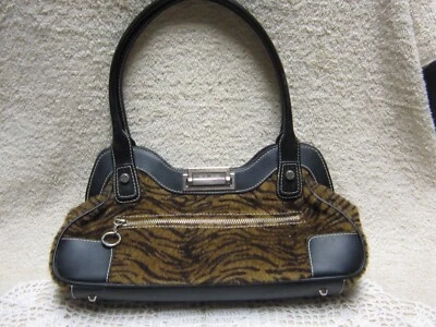 Bolso de mano MAXX New York de piel sintética con estampado de animales para damas Foto 1 de 4