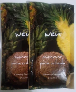 Wen by Chaz Dean Cleansing Conditioner 2oz travel packs SUMMER PINA COLADA SET-2 - Picture 1 of 4