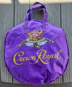 Crown Royal Whiskey Open Faced Tent Folded Bagged Shelter Shade - Picture 1 of 8