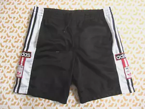 Short Adidas Adibreak année 90'S Noir Polyester 90'S vintage Homme - 38 / S - Imagen 1 de 8