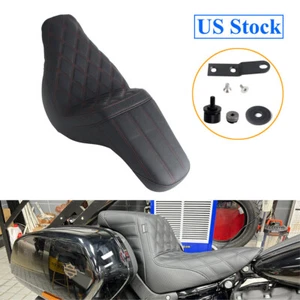 Comfort 2-Up Seat Kit For Softail Sport Glide FLSB '18-21 Low Rider S/ST '18-up - Picture 1 of 9
