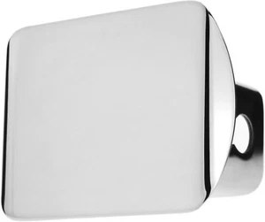 eVerHitch Polished Stainless Steel Blank Hitch Tube Cover Fits 2" Receivers - Picture 1 of 4
