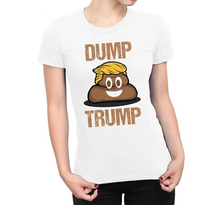 1Tee Damen Dump Trump T-Shirt - Bild 1 von 25