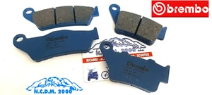 Brembo Brake Pads Front + Rear BMW G 650 X Country 2008 2009 - Picture 1 of 3