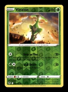Pokemon Silver Tempest VIRIZION 014/195  Reverse Holo - Picture 1 of 1