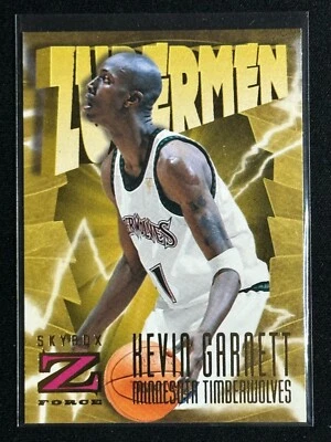 1996 Skybox Z-Force Zupermen Kevin Garnett #173 Celtics Timberwolves HOF - Image 1 of 2