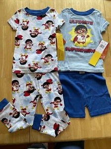 NEW Ryan’s World 4 Piece Pajama Set - Picture 1 of 1