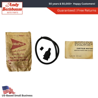 Dodge Plymouth 1961-1962 bobina de encendido cable secundario sin terminales 2084428 nos Foto 1 de 4