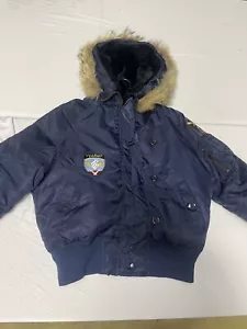 Vintage 1999 Rocawear Bomber Jacket Size Kids Medium - Picture 1 of 14