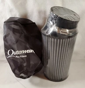 6" Angled AIR FILTER 3-1/2" X 6" X 2-7/16 with OUTERWEAR Clone PREDATOR  - Picture 1 of 1
