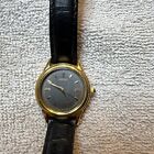 SEIKO V701-1930 R1 tickende Armbanduhr Vintage Leder