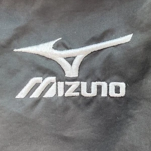Mizuno Teamwear Baseballshirt Herren XL schwarz Aufwärmen einfarbig Nylon Logo Stickerei - Bild 1 von 15
