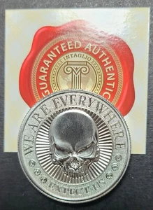 Reloj Intaglio Militar MMXXII Deuce Four Skull Tipo II BU 2 oz plata .999 certificado de autenticidad - Imagen 1 de 4