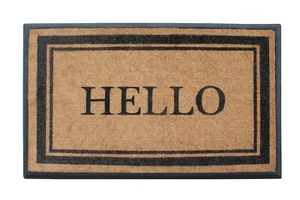 A1HC Natural Coir & Rubber Door Mat, 30x48, Thick Durable Doormats for Outdoo... - Picture 1 of 6