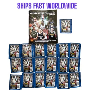 Panini - NBA 2021-2022, Book + 19 Stickers + Card Packs SEALED Collectibles Lot - Picture 1 of 9