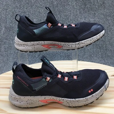 Ryka Shoes Womens 8.5 W Switchback Athletic Running Sneakers Blue Fabric Lace Up - Image 1 of 4