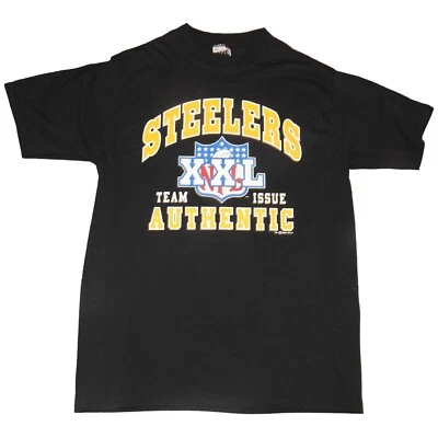 Camiseta De Colección 1993 Pittsburgh Steelers BIKE Puntada Única Grande Hecha en EE. UU. Foto 1 de 4
