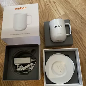 NUOVA tazza caffè intelligente Ember CM191002US controllo temperatura 10 oz 2 - BIANCA ~ LEGGI - Foto 1 di 8