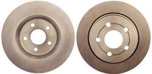 2 Disc Brake Rotors REAR L & R For Ford Transit Connect 2018-2022 - Picture 1 of 4
