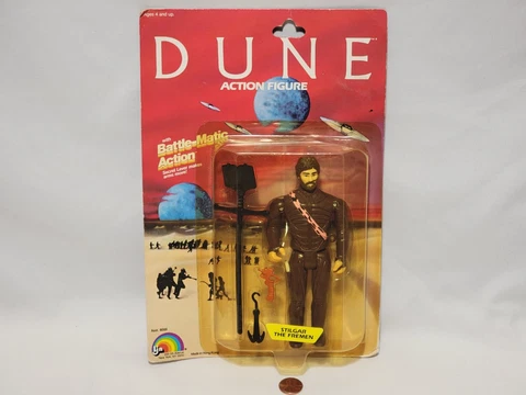 NEW (Read) Dune Stilgar The Fremen Action Figure SEALED Vintage 1984 LJN toy Cover