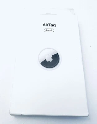 Genuine Original Apple AirTag MX532AM/A White Air Tag (4 Pack) - Image 1 of 4