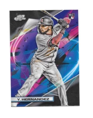 Yonny Hernandez 2022 Topps Chrome Cosmic Baseball "RC" #57 - Image 1 of 2