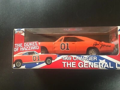 Cargador Dodge 1969 firmado Dukes of Hazzard General Lee Joyride 1/25 Cooter Foto 1 de 4