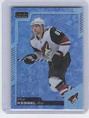2020-21 O-Pee-Chee Platinum Phil Kessel #76 Arctic Freeze /99 Coyotes  - Image 1 of 2