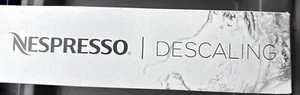 Nespresso Descaling Solution Kit, 2 Units Fits All Models Brand New And Sealed - Picture 1 of 2