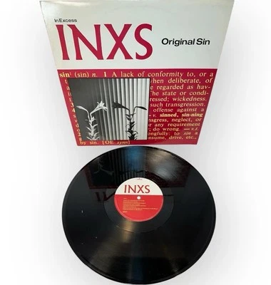 INXS Original Sin 12" Single Vinyl Record 1984 INXS 312 Mercury - VG+/EX - Image 1 of 4