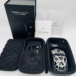 WLMOUSE Beast X Max 8K Wireless Gaming Maus Metallic Silber Omron Optisch - Bild 1 von 7