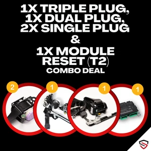 1TS 1DS 2SS 1MCU (1X Triple, 1X Dual, 2X Single, 1x SRS) SEAT BELT MCU SRS RESET - Bild 1 von 5