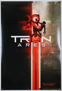Tron Ares - original DS movie poster INTL Adv B D/S 27x40 2025 Bridge, Leto - Picture 1 of 2