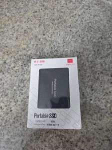 1TB-S7 SSD Hand-Held Disk Drive Type-C With Data Cable. New Sealed - Afbeelding 1 van 6