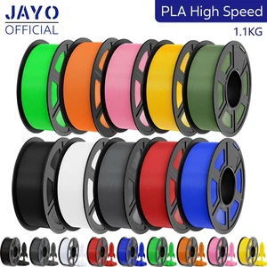 JAYO 1,1KG * 1/3/5/10 rolek PLA Wysoka prędkość 600mm/s 1,75mm filament - Zdjęcie 1 z 26