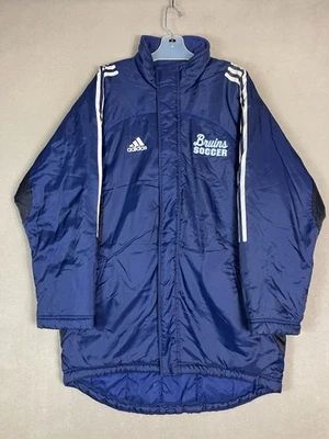 Adidas Jacket Mens S Blue Vintage UCLA Bruins Soccer Full Zip Long Tail Lined - Image 1 of 4