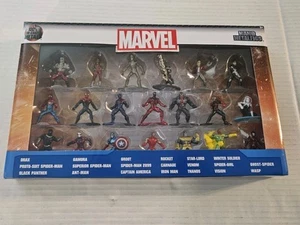 Jada Toys Marvel 20 Stück Die-Cast Sammelfiguren Nano Metalfigs - Bild 1 von 2