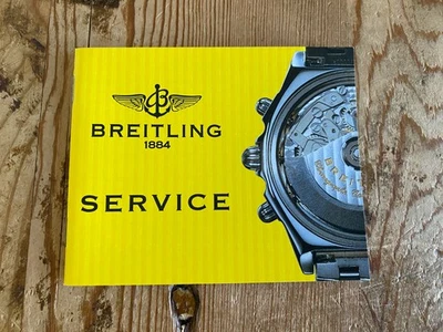 BREITLING - Relojes - Folleto SERVICE - Italiano - Immagine 1 di 4