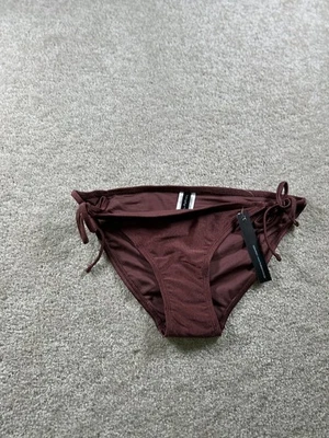 Traje de baño para mujer Ninety-Nine parte inferior de bikini marrón acolchado ajustable S Foto 1 de 4