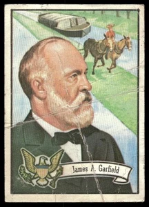 1972 Topps Presidentes de Estados Unidos #20 James A. Garfield - Imagen 1 de 2