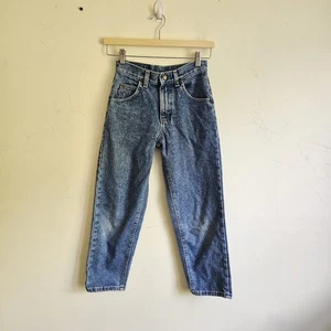 Vintage kids' 80s denim jeans, Relaxed fit. Riders Denim, made in USA. Sz 10. - Picture 1 of 9