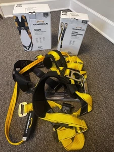 Arneses Guardian Seraph (M-L) y cordón de choque de 6 pies - Lote de protección contra caídas LEER - Imagen 1 de 15