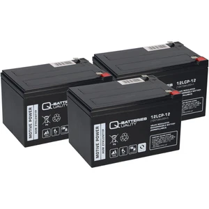 36V 3x 12LCP-12 12V-13Ah AGM BLEI AKKU kompatibel ELEKTRO SCOOTER eFlux Vision Q - Bild 1 von 7