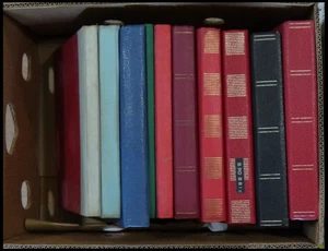 WUNDERKISTEN, NACHLÄSSE 10 großformatige Einsteckbücher mit Dublett - Picture 1 of 1