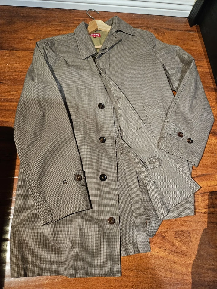 Gabardina Supreme Herringbone mediana Foto 1 de 4