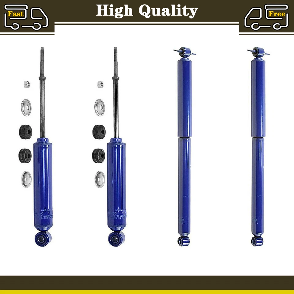 Monroe для Dodge Dakota 4WD 1987-1996 передние и задние амортизаторы набор _XJ - Изображение 1 из 4