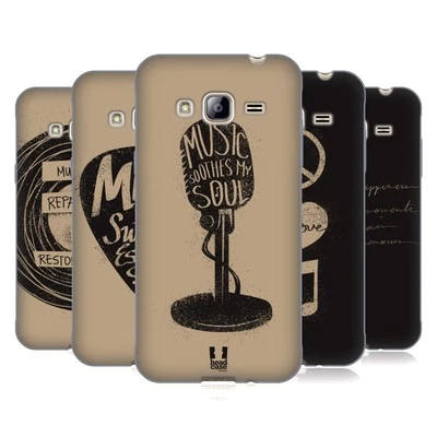 HEAD CASE DESIGNS POWER OF MUSIC SOFT GEL CASE FOR SAMSUNG PHONES 3 - Image 1 of 4
