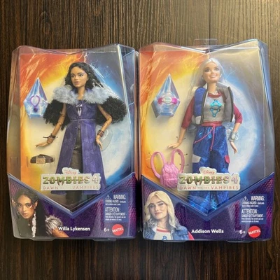 НОВЫЙ ~ Disney зомби 4 ~ рассвет вампиров ~ WILLA LYKENSEN и ADDISON WELLS куклы - Изображение 1 из 4