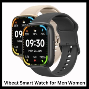 Vibeat Smart Watch for Men Women,1.83" Alexa Built-in with IP68 for iOS Android - Picture 1 of 8
